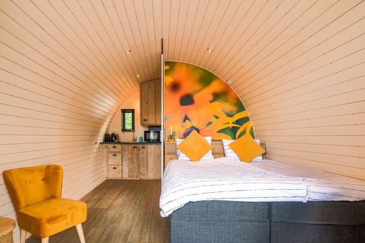 Location de vacances pour 2 personnes, avec jardin ainsi que vue et terrasse dans Boskoop - 2