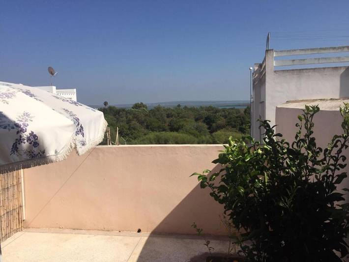Gîte pour 5 personnes, avec vue et terrasse, animaux acceptés à Moulay Bousselham - 4