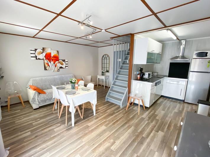 Ferienhaus für 6 Personen, mit Kinderpool und Pool sowie Balkon in Portiragnes Plage - 4