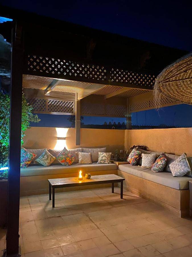Maison d’hôte pour 4 personnes, avec terrasse ainsi que sauna et piscine, animaux acceptés à Marrakech - 4