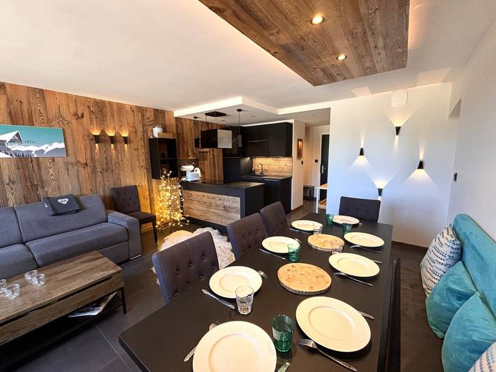 Location de vacances pour 8 personnes, avec Balcon à Avoriaz