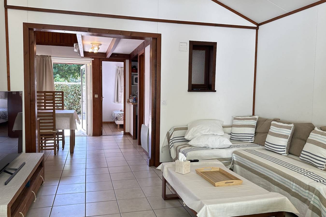 Charmant chalet 2ch avec piscine et jardin in Gujan-Mestras, Région d'Arcachon
