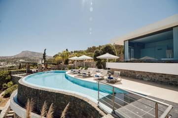 Villa für 10 Personen, mit Garten in Chania und Umgebung