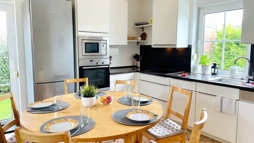 Ferienhaus für 6 Personen, mit Terrasse und Garten, mit Haustier