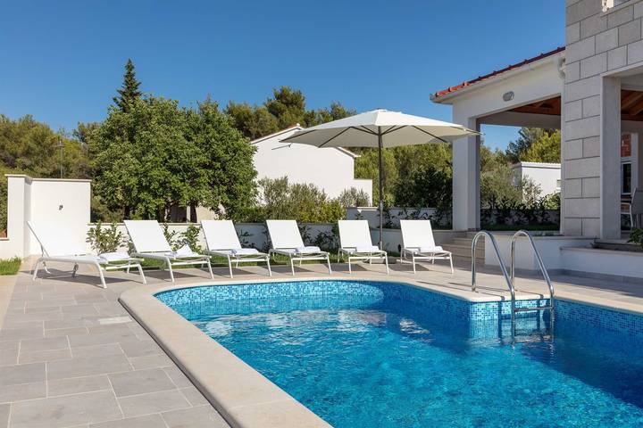 Private Villa Makarac auf der Insel Brac in Milna, Brac
