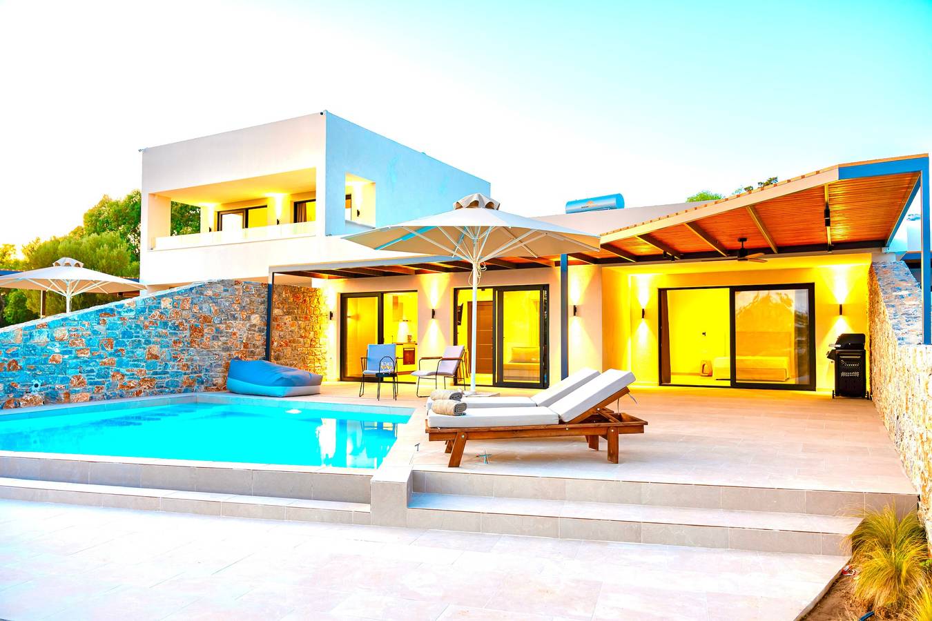 Luxe mediterrane villa 'Selene 1' met privézwembad en uitzicht op bergen en natuur, foto 6