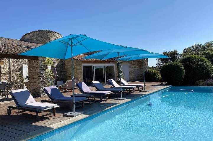 Maison de vacances pour 12 personnes, avec jardin à Bonnieux