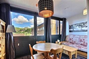 Gîte pour 4 personnes, avec balcon dans Plagne Centre