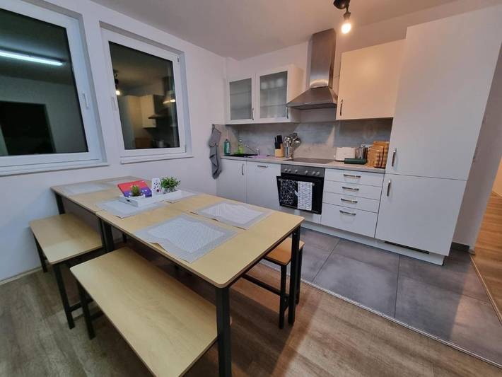 Appartement de vacances pour 8 personnes, avec vue et balcon