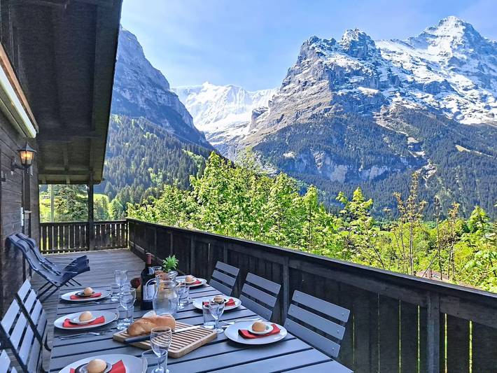 Chalet für 6 Personen, mit Terrasse