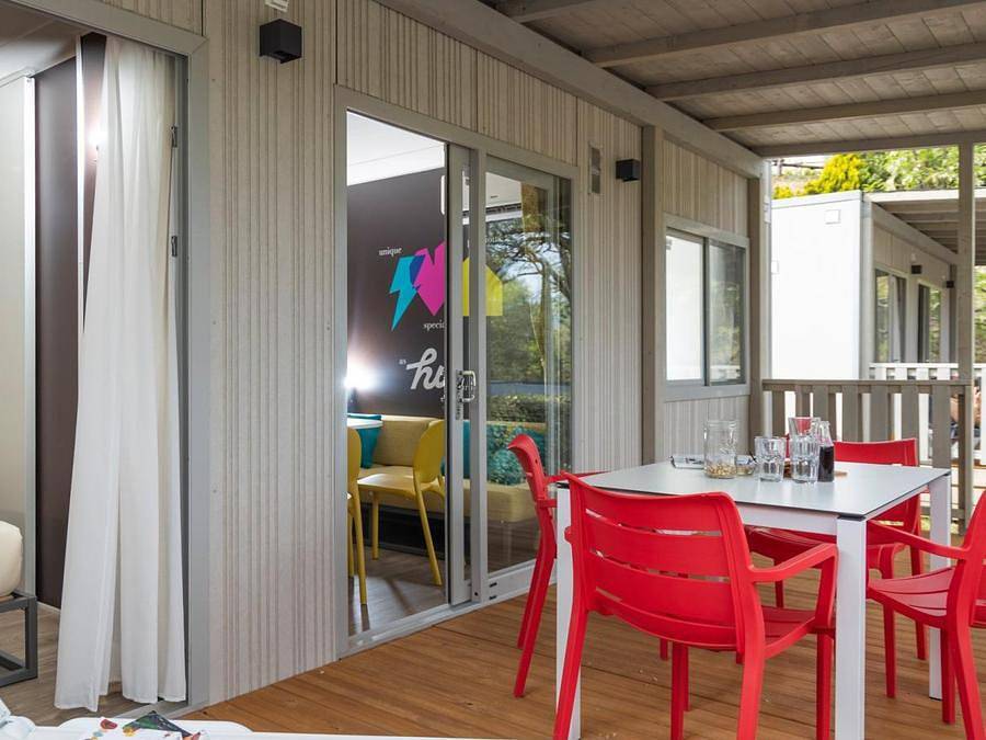 Camping Fabulous Village - Casa mobile 5 persone - hu Stay Premium L Chalet Superior in Roma, Provincia di Roma