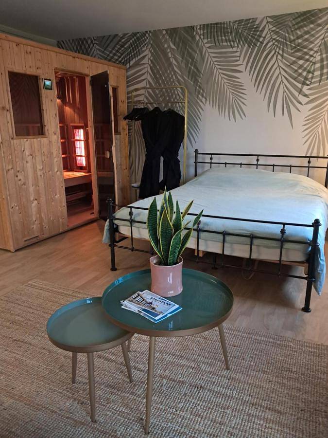 Maison d’hôte pour 2 personnes, avec piscine et sauna ainsi que terrasse et vue à Blankenberge