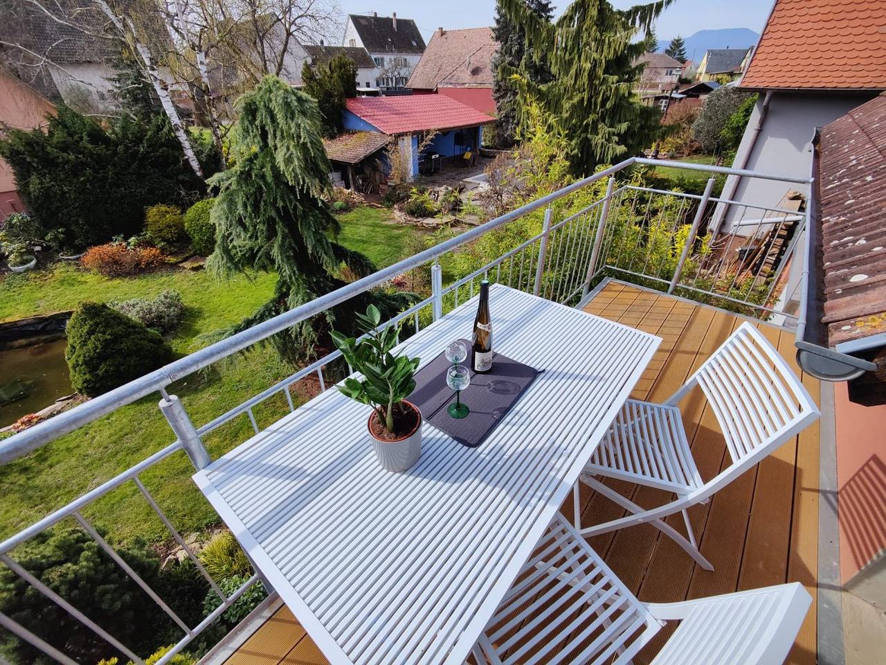 Le Gîte du Photographe, T3 70 m², 2 chambres, terrasse et jardin in Guémar, Région de Ribeauvillé