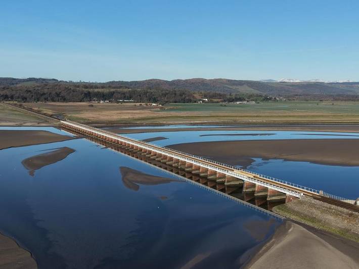 Holiday rental for 3 people, with view and garden as well as lake view in Arnside