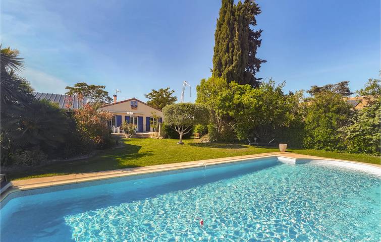 Ferienhaus für 6 Personen, mit Terrasse und Garten sowie Pool in Sérignan