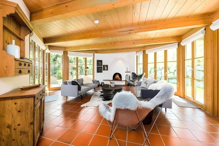Chalet für 8 Personen, mit Sauna und Garten sowie Ausblick in Leogang