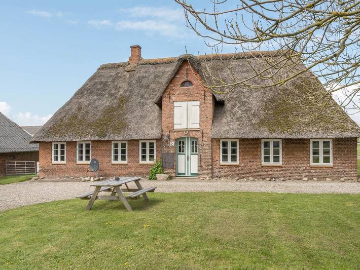 Ferienhaus für 6 Personen, mit Terrasse in Højer