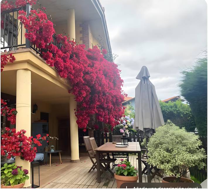 Casa de vacaciones para 8 personas, con jardín y balcón, Se admiten mascotas - 1