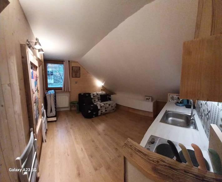 Ganzes Studio, Studio gemütliche Umbauten in der Nähe der 230A Pisten in Réallon, Nationalpark Écrins