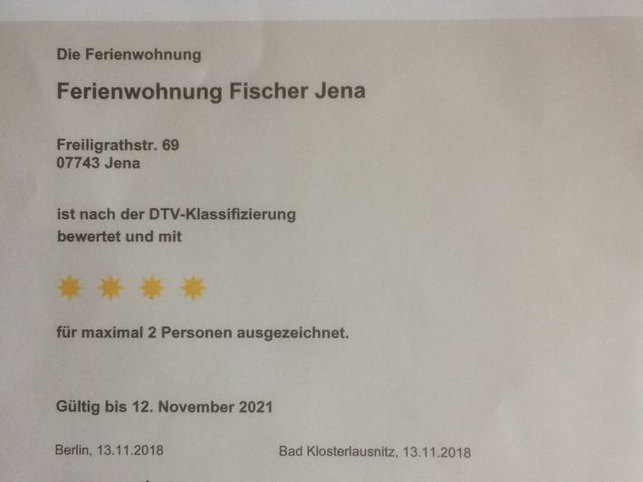 Ferienwohnung für 3 Personen in Jena - 2