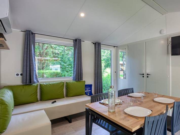 Mobil home pour 4 personnes, avec bassin pour enfant à Trémolat - 4