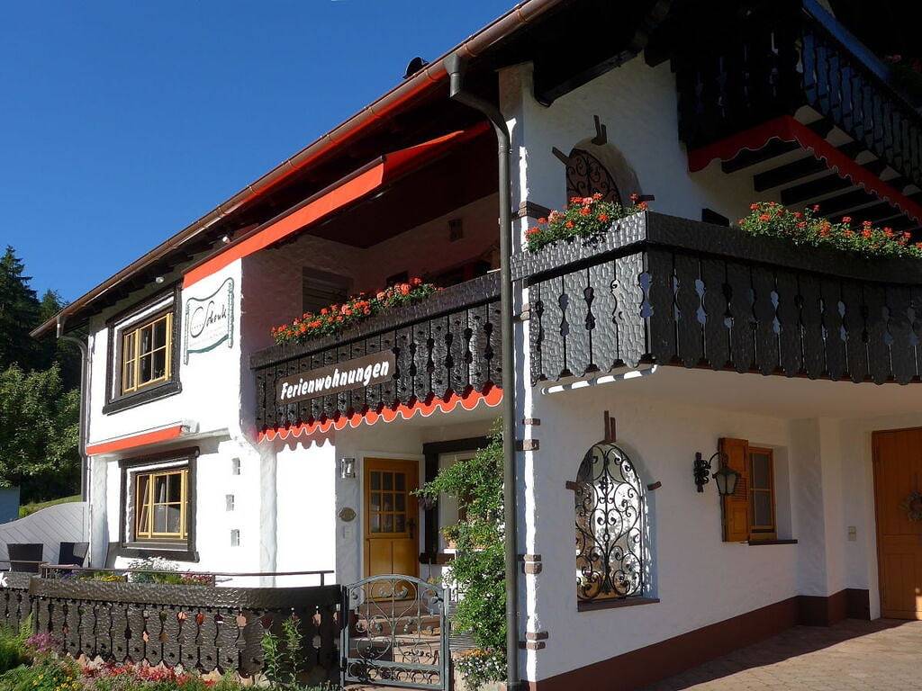 Weissenbach im Ferienhaus Schenk in Baiersbronn, Nordschwarzwald