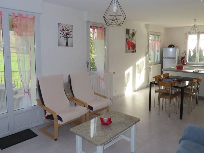 Gîte pour 5 personnes, avec jardin