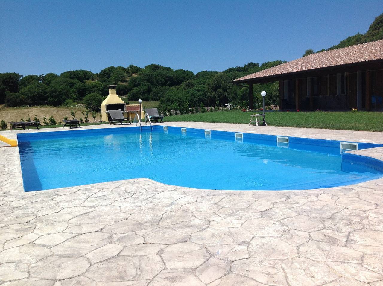 Ferienhaus 'Farm Holiday Sa Raighina - Right' mit Gemeinschaftspool, Wlan und Klimaanlage in Nulvi, Sassari Provinz