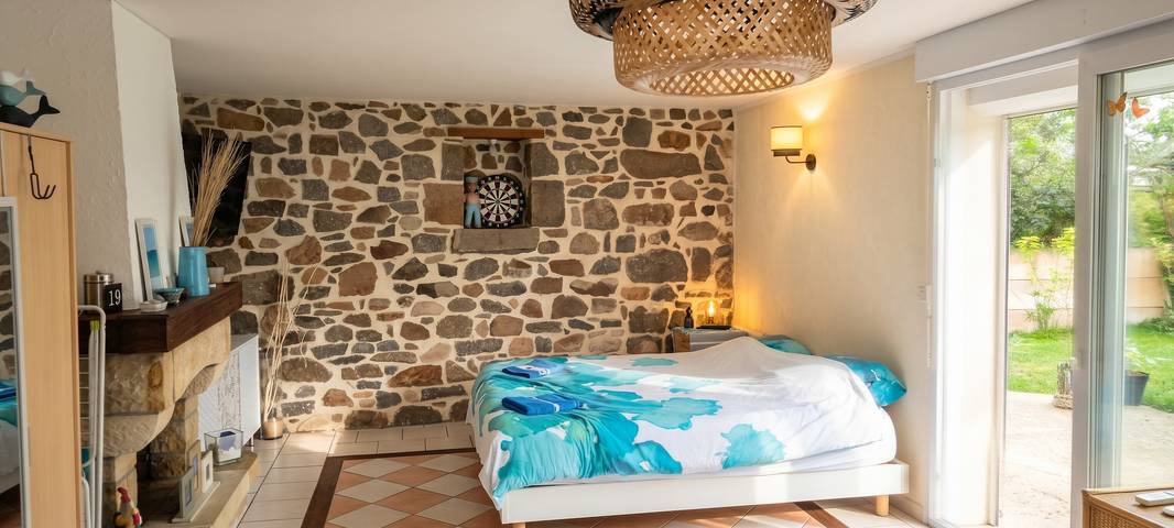 Estudio entero, Estudio cómodo en Flamanville - 35m² - Jardín privado in Flamanville, Côte de la Déroute