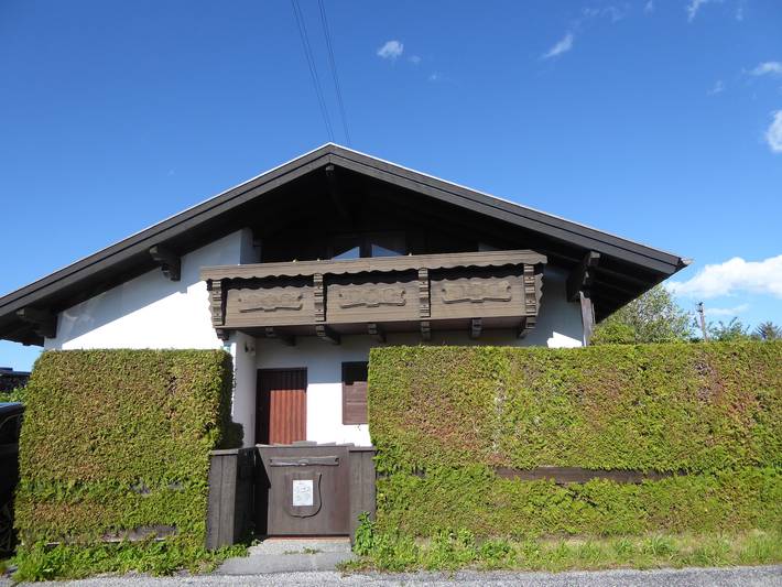 Ferienhaus für 6 Personen, mit Balkon und Terrasse sowie Garten und Ausblick in Murnau am Staffelsee