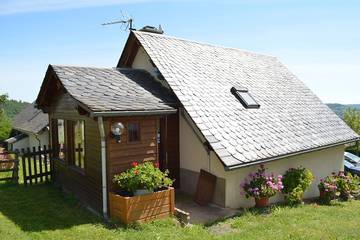 Maison de vacances pour 3 personnes, avec balcon dans Auvergne-Rhône-Alpes