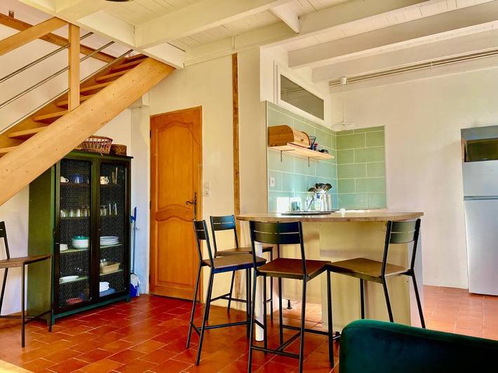 Location de vacances pour 5 personnes, avec vue et jardin, animaux acceptés à Montazeau - 4