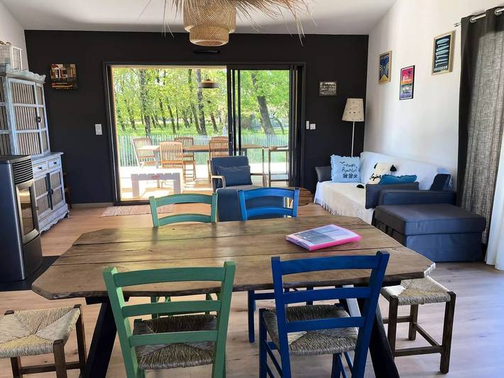 Location de vacances pour 8 personnes, avec vue, animaux acceptés à Hourtin - 4