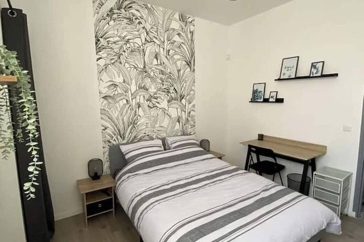 Appartement de vacances pour 4 personnes, avec jardin, animaux acceptés