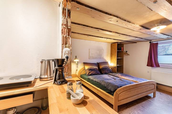 Hel lägenhet, Apartment 'Kleine Perle' with Shared Garden and Wi-Fi in Erbach (Baden-Württemberg), Erbach Region
