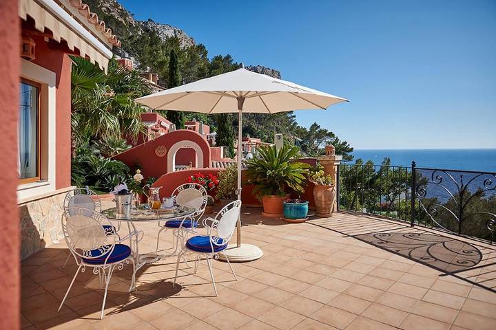 Gîte pour 2 personnes, avec piscine ainsi que jardin et vue dans Andratx - 4