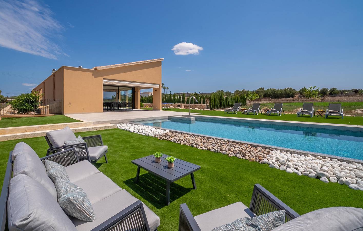Gemütliches Apartment mit Pool, Terrasse und Grill in Sineu, Mallorca Inselmitte