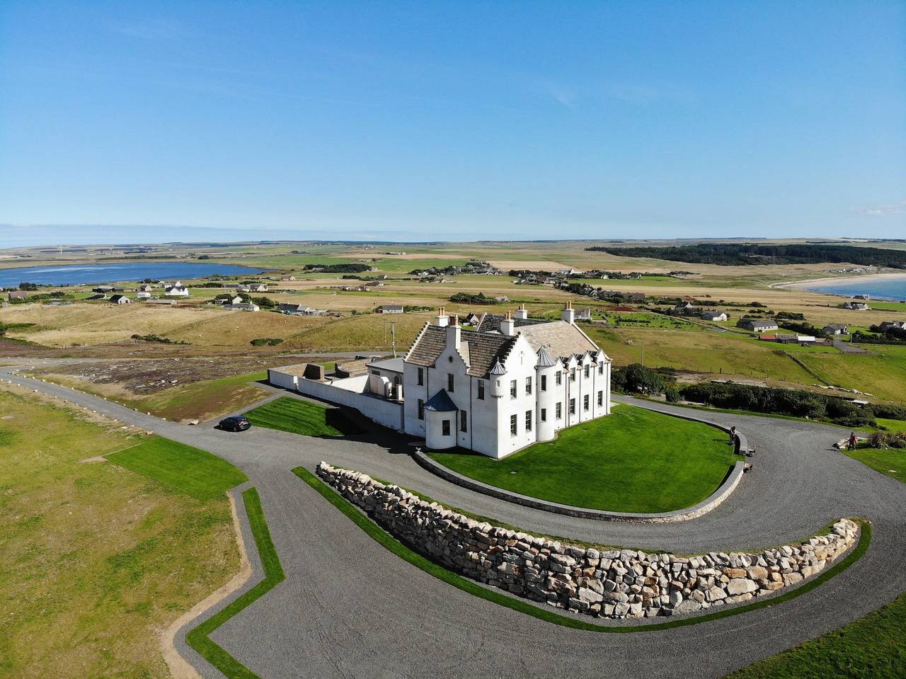 Kasteel voor 20 personen met balkon/terras in Highlands