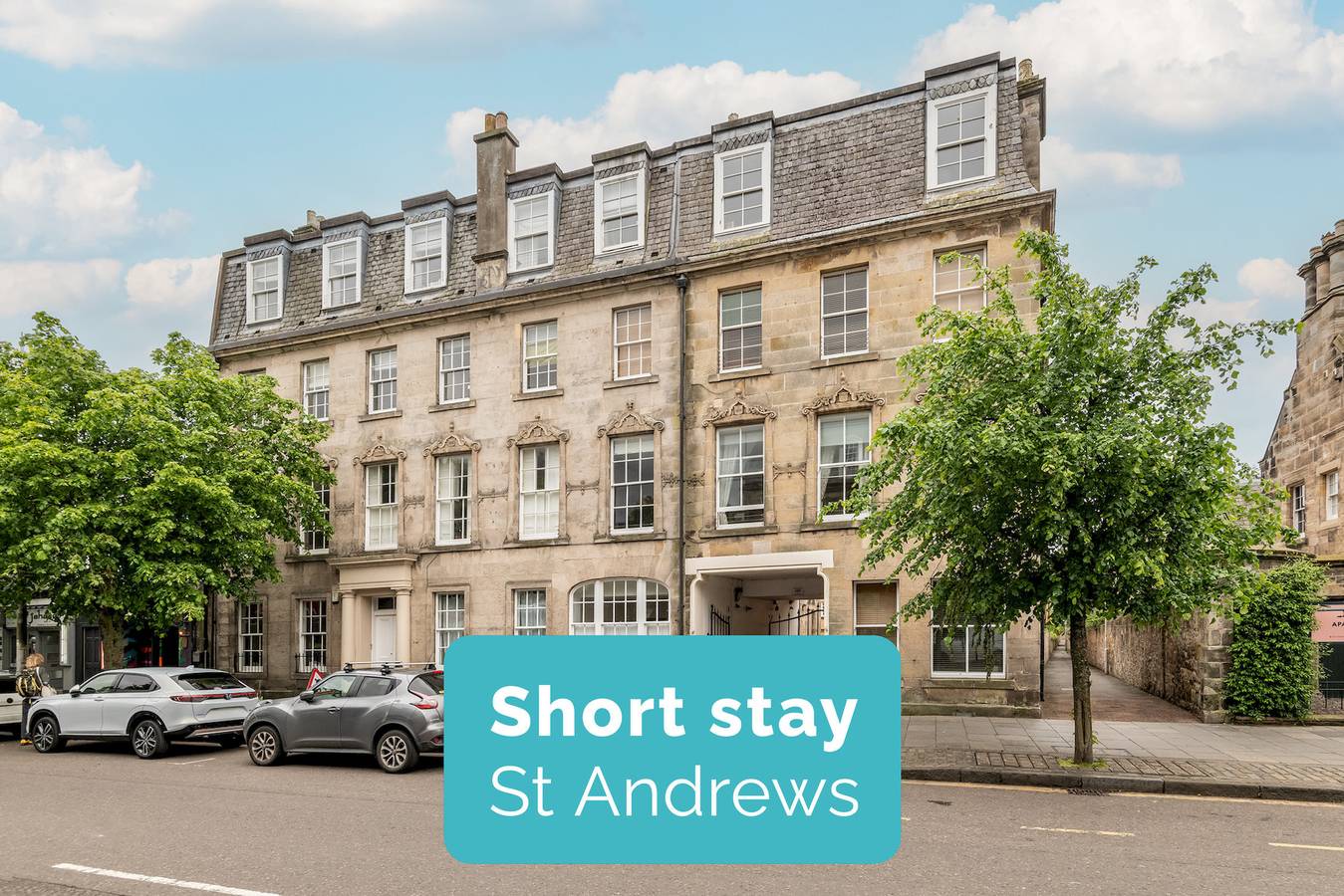 Apartment for 5 People in St Andrews, Fife region