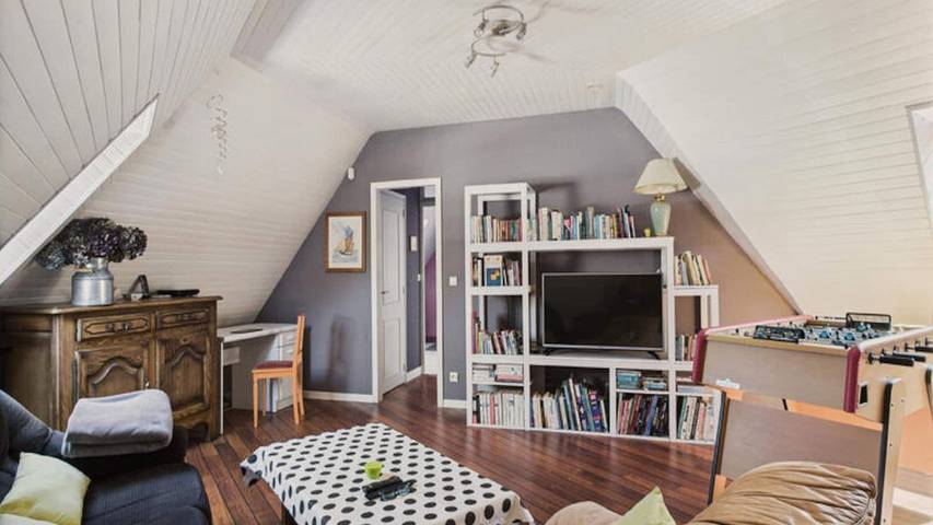 Gîte pour 9 personnes, avec jardin, animaux acceptés dans Plage Kerler Fouesnant - 3