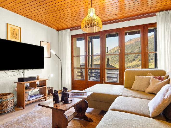 Ferienwohnung für 2 Personen, mit Ausblick und Garten sowie Balkon, mit Haustier in der Aletsch Arena - 2