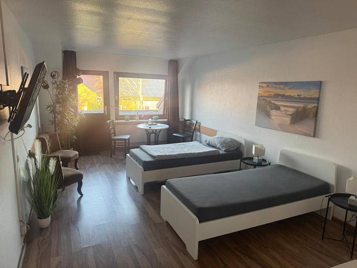 Ferienhaus für 2 Personen, mit Balkon