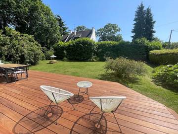Gîte pour 7 personnes, avec terrasse dans Port de Brigneau