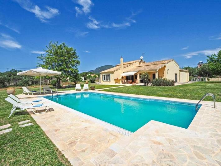 Villa pour 7 personnes, avec piscine ainsi que vue et jardin