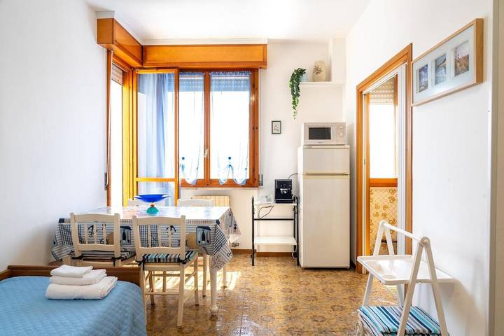 Appartamento per 4 persone, con Balcone e Terrazza nonché Panorama a Lido Adriano