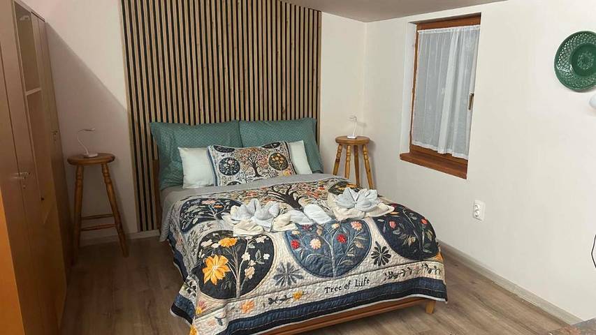 Apartament wakacyjny dla 4 osób, z Taras i Ogród oraz Widok w Debreczyn