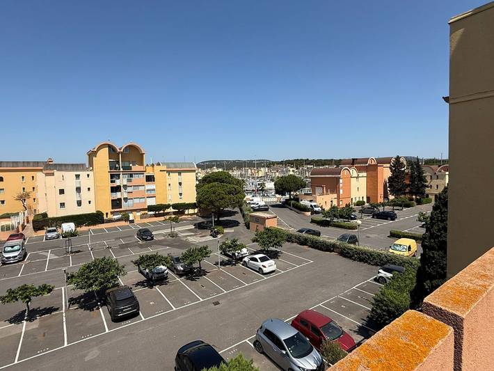 Studio pour 3 personnes, avec piscine et terrasse à Gruissan