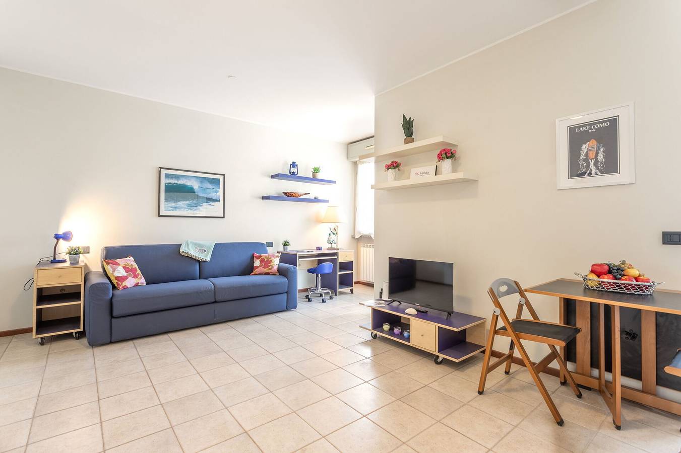 Ganze Wohnung, Ferienwohnung für 2 Personen mit Balkon in Cernobbio, Comer See