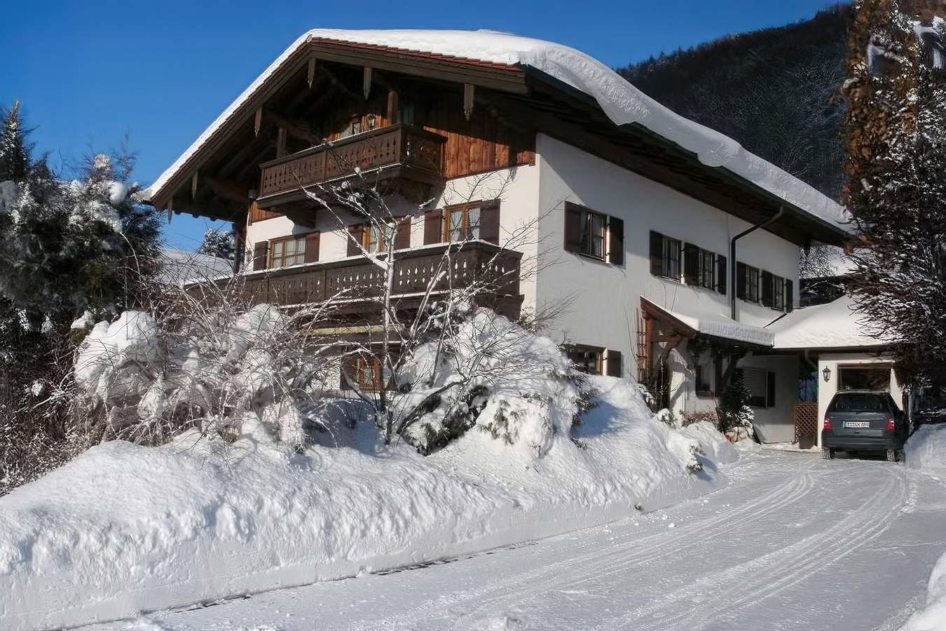 Ganze Ferienwohnung, Ferienwohnung Klöpping inkl. Chiemgaukarte - Ferienwohnung 54qm, Balkon, Küche, 1 Schlafzimmer, Wohnzimmer, max. 2 Personen in Ruhpolding, Bayerische Alpen