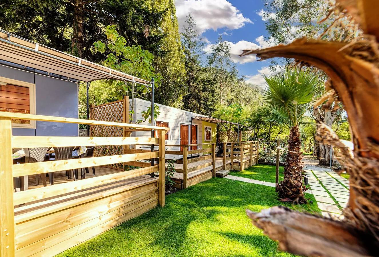 Mobilhome Agapanthus 2 to 6 people - 2 person. included in the price in Isolabona, Ligurian Alps